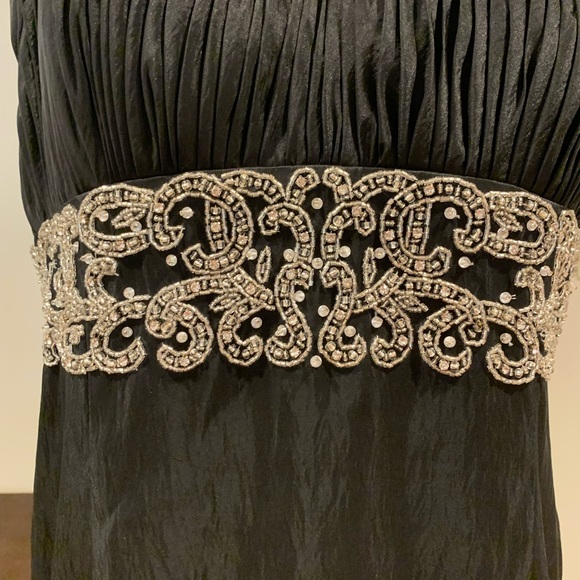 Camille la vie beaded evening dress - Picture 3 of 9